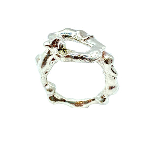 Liquid Lava Oval Ring