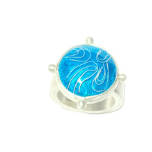 Load image into Gallery viewer, Cloisonné Mermaids Tail Ring