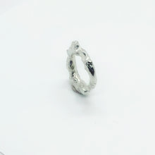 Load image into Gallery viewer, Liquid Silver Ring 03