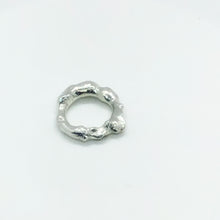 Load image into Gallery viewer, Liquid Silver Ring 03