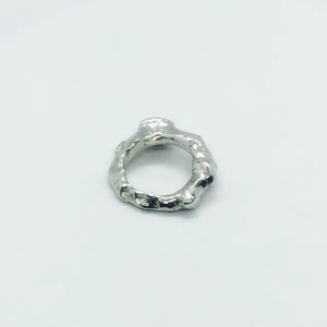 Liquid Silver Ring 06
