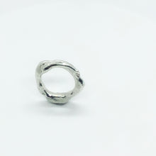 Load image into Gallery viewer, Liquid Silver Ring 07