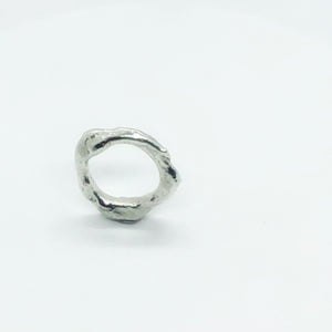 Liquid Silver Ring 07