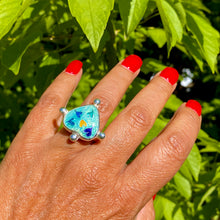 Load image into Gallery viewer, Cloisonné Heart of Hearts Ring
