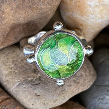 Load image into Gallery viewer, Cloisonné Moss Green